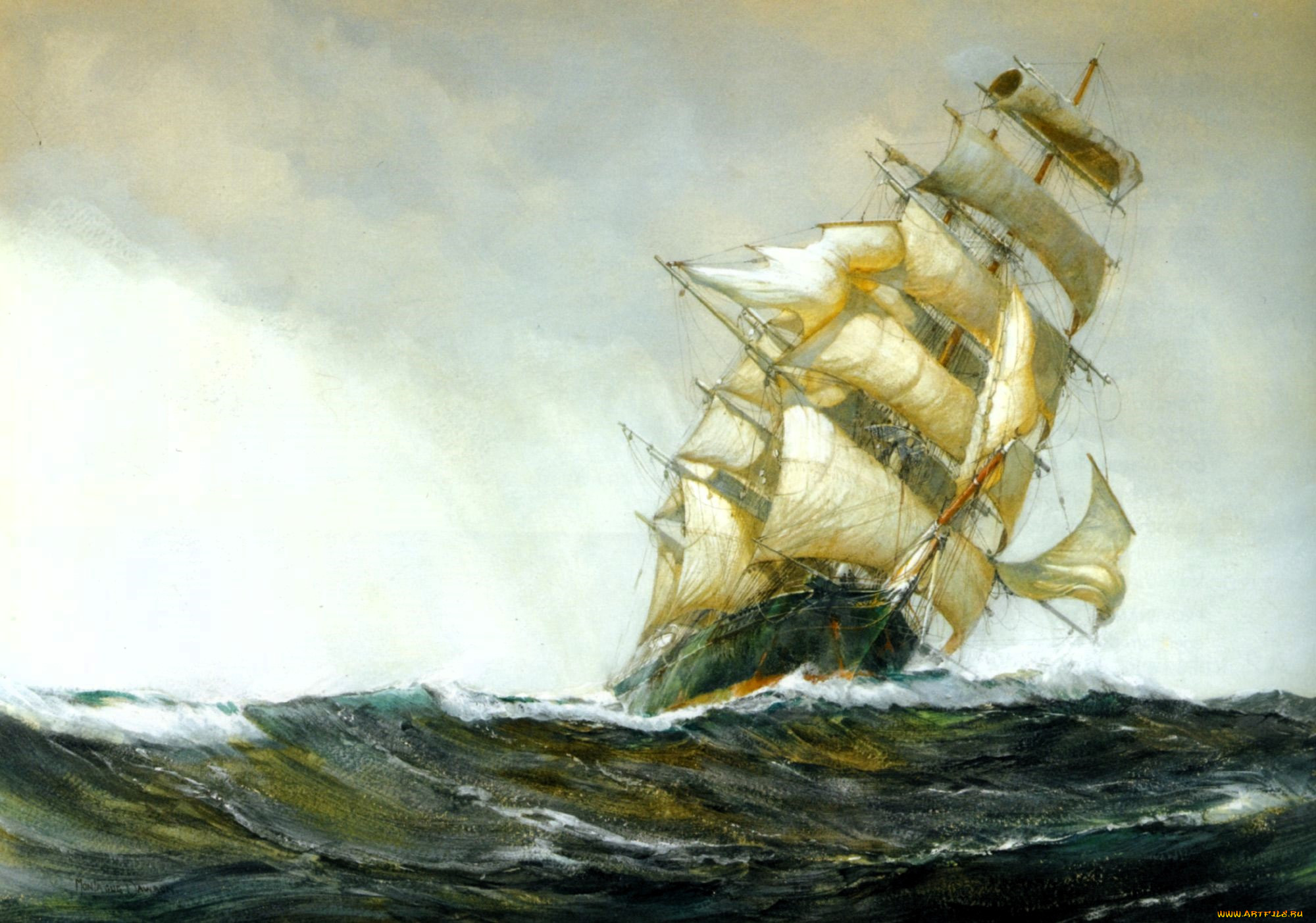 , montague dawson, , , 